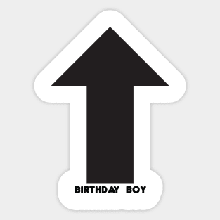 Birthday Boy Sticker